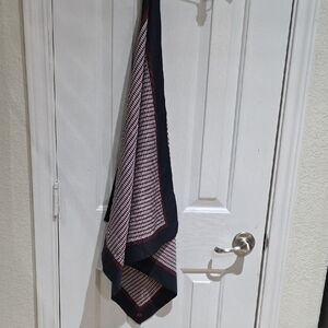 AA Blue, White and Red Checkered Scarf